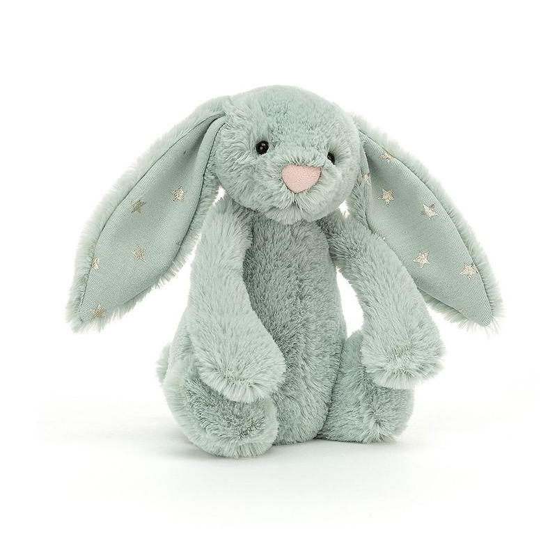 Jellycat Królik Miętowy Gwiazdki 18cm