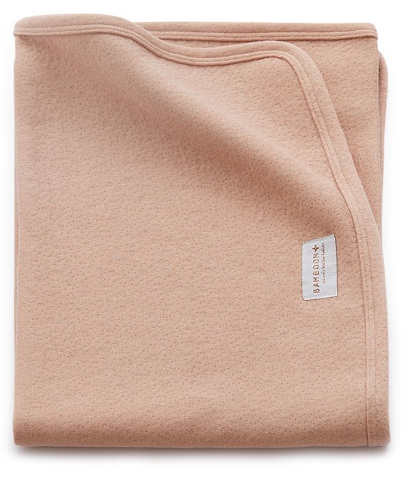 Bamboom, Kocyk Bambusowy, Old Pink, 75x100, 0m+