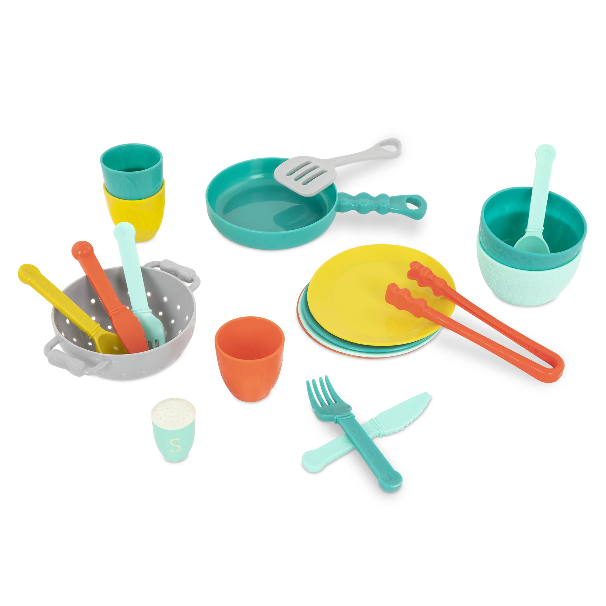 Btoys Mini Chef Kitchen Set - Zastawa Stołowa i Akcesoria Kuchenne 3+
