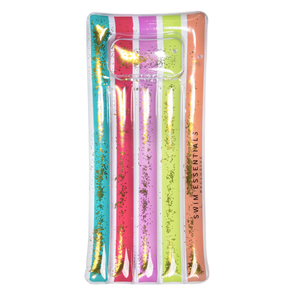 Swim Essentials Materac Tęczowy Deluxe 1+ | Pływający
