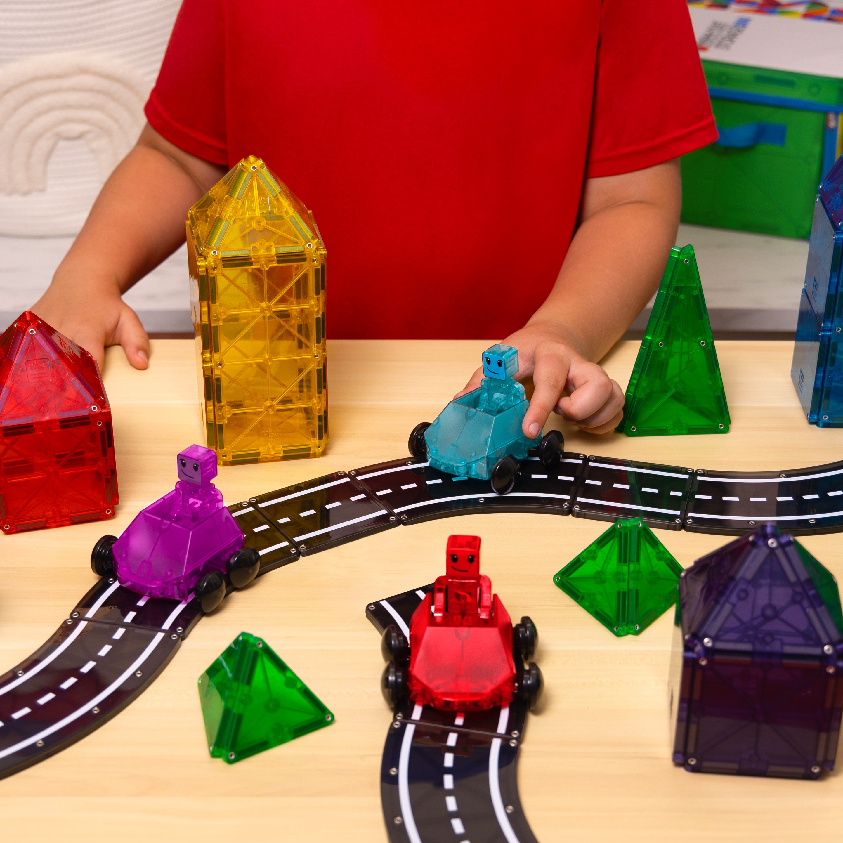 Magna-Tiles Magnetyczne Samochodziki Dashers 6 el. 3+