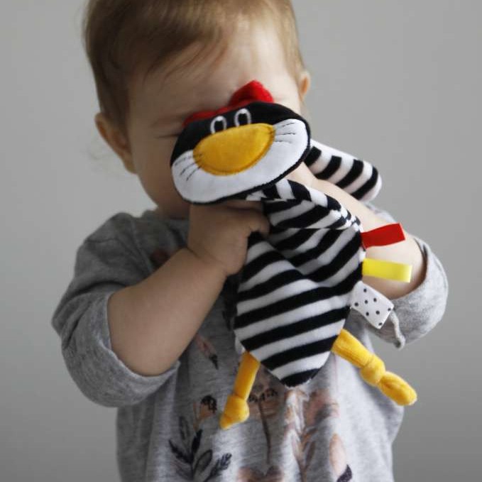 Mom's Care Szeleścik Kontraścik Dziewczynka 0+