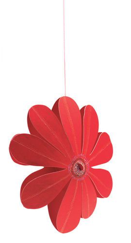 Djeco Zawieszki Dekoracyjne Kwiaty - Kreatywny Zestaw 6+