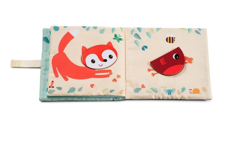 Lilliputiens Miękka książeczka nauka kształtów 18m+