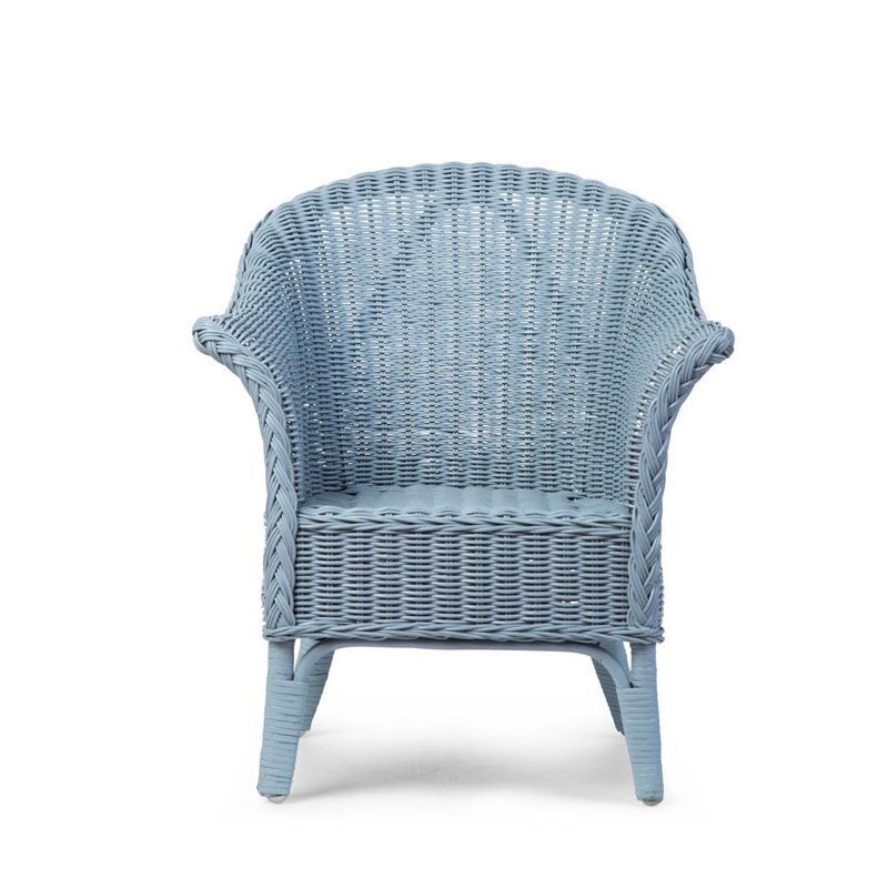 Childhome Fotel Dziecięcy MIMO Wiklinowy Niebieski 3+