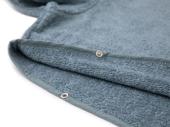 Bamboom Ręcznik Poncho Bambusowy Niebieski 0-2l