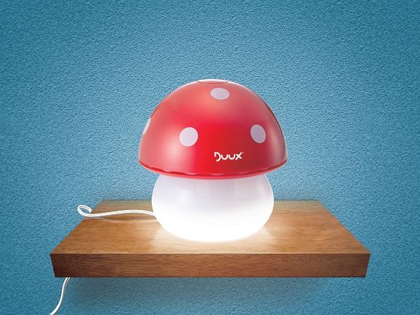 Duux Nawilżacz Powietrza Grzybek Czerwony 80W LED