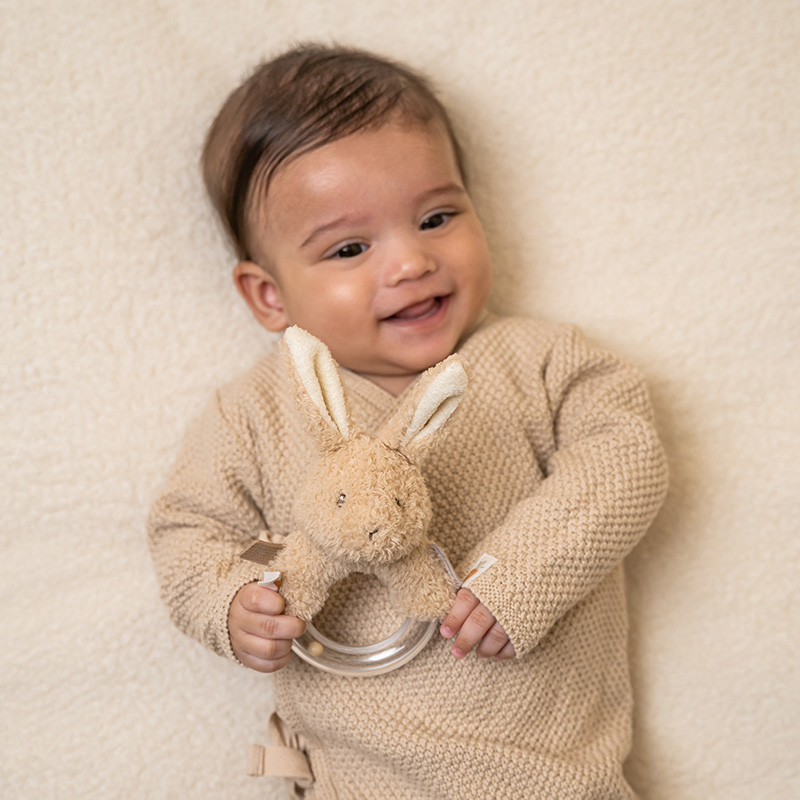 Little Dutch Grzechotka Baby Bunny 0m+ Miękka