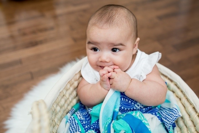 Lulujo Kocyk Bambusowy Waves 120x120 cm