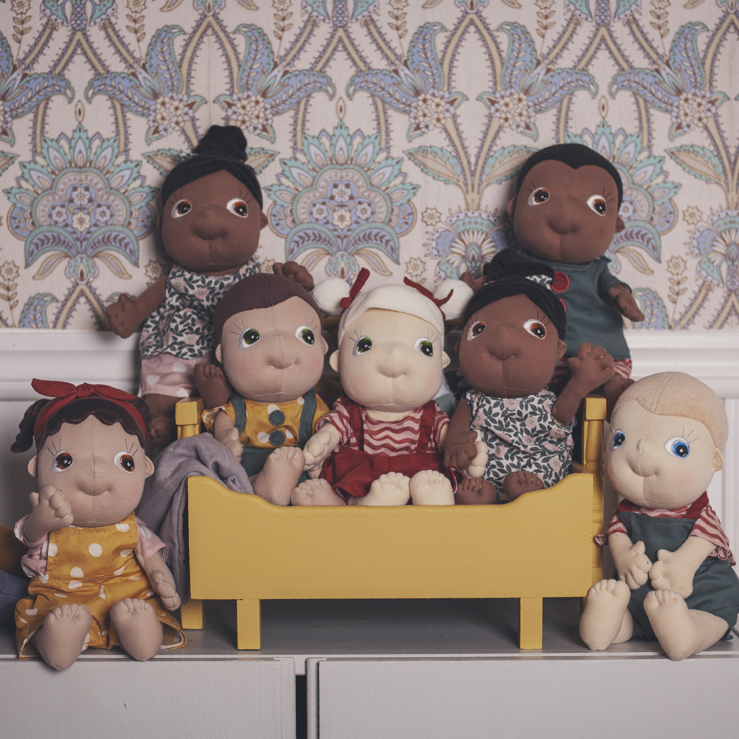 Miękka lalka z termoforem Fahren Tummies – ekologiczna | Rubens Barn