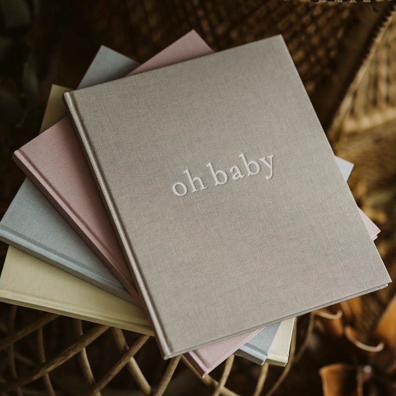 Pamiętnik dziecka Oh Baby Powder Pink 0-6 lat