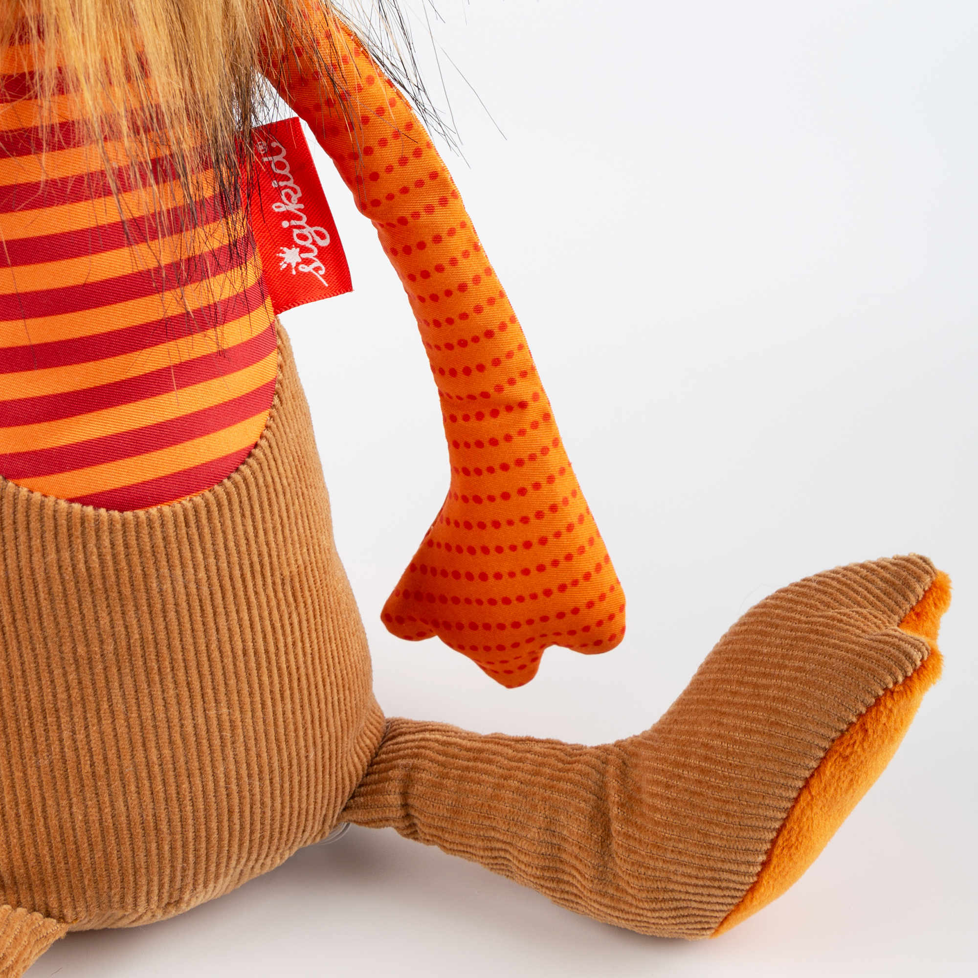 Pierwsza przytulanka Lew – patchworkowa maskotka 32 cm | sigikid