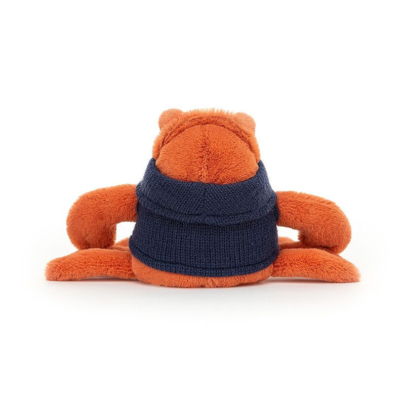 Jellycat Krab w sweterku 13cm Pluszowa Przytulanka 0+