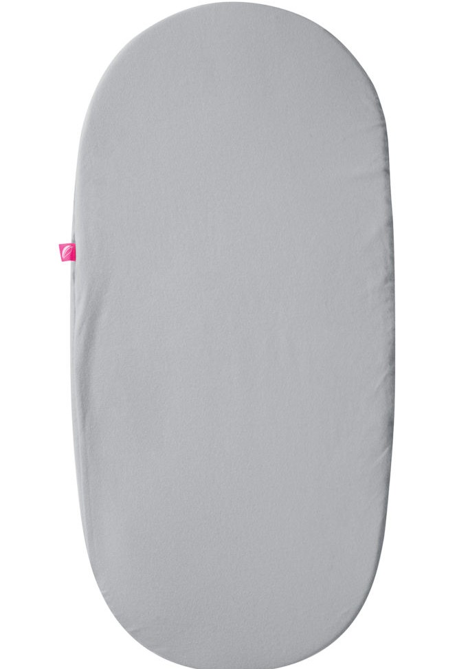 Motherhood Prześcieradło do gondoli szare z gumką 35x75cm