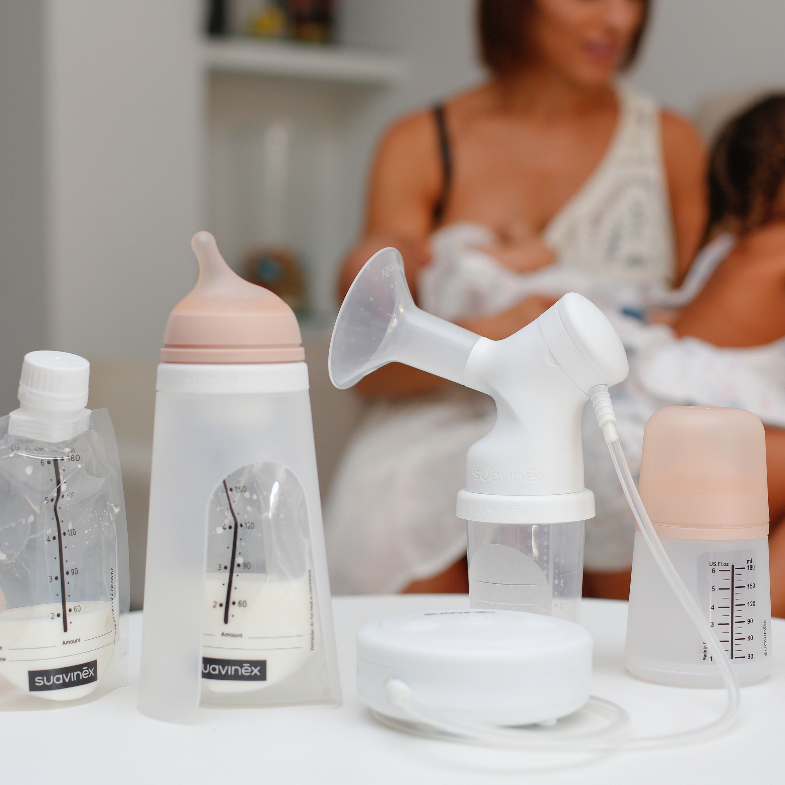 Suavinex Butelka Regulowany Przepływ ZERO ZERO 180ml 0+