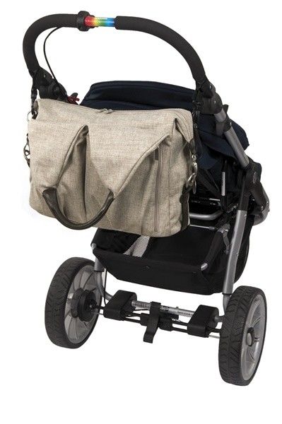 Lassig Torba Green Label Neckline Choco Melange