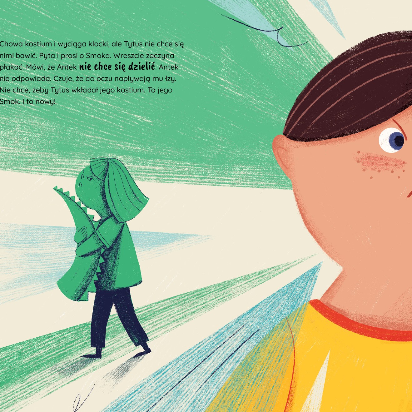 Natuli Książka "Smok" dla Dzieci 3+ | Opowieść o Dzieleniu