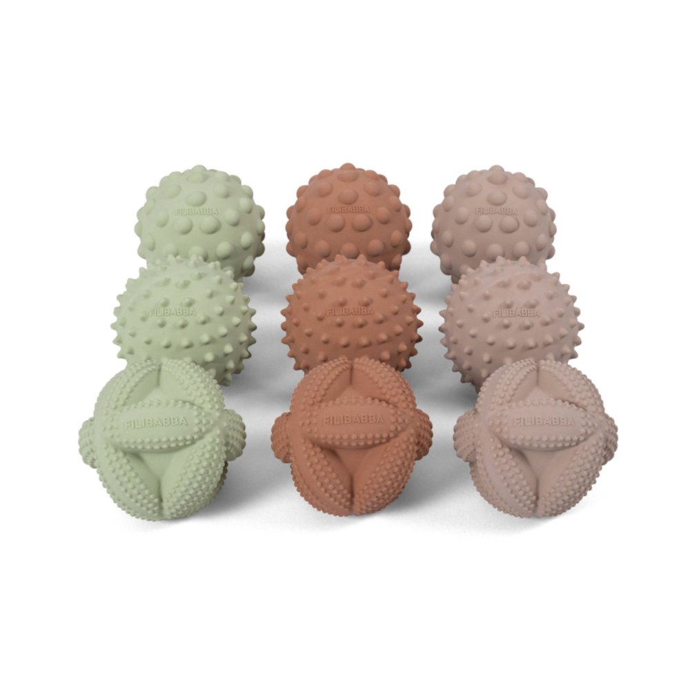 Filibabba Piłka Sensoryczna Nor - Melon 0+