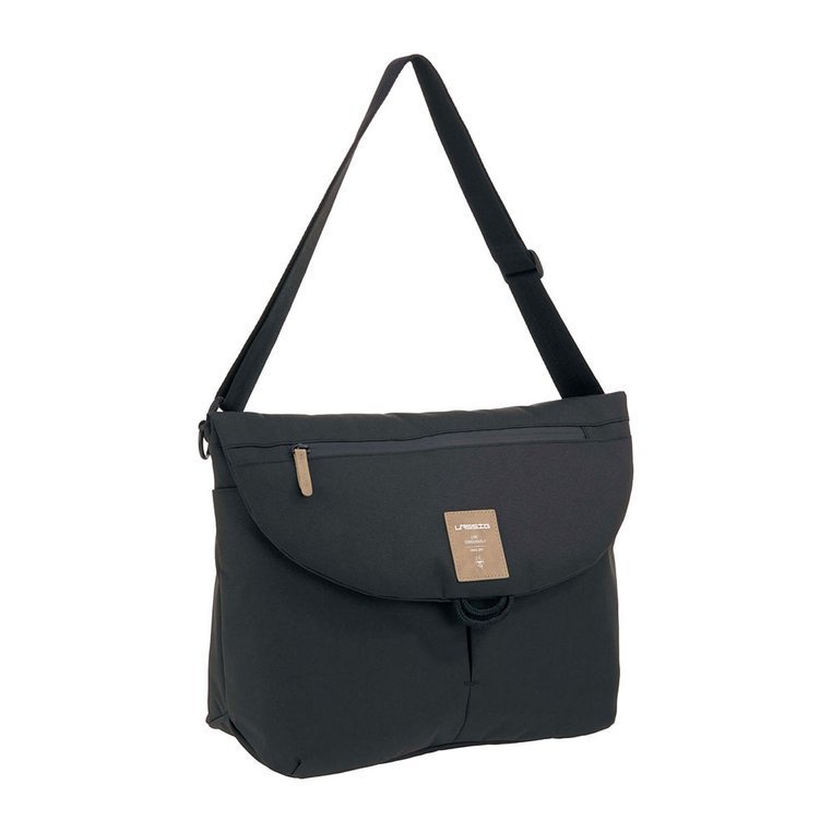 Lassig Torba Messenger Green Label Akcesoria - Black