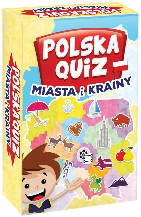 Gra Quiz Polska Miasta i Krainy Edukacyjna 6+