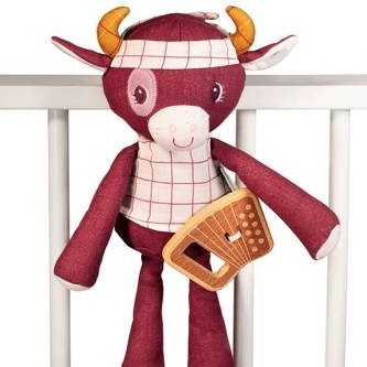 LILLIPUTIENS Przytulanka Krówka Rosalie z pozytywką 0m+