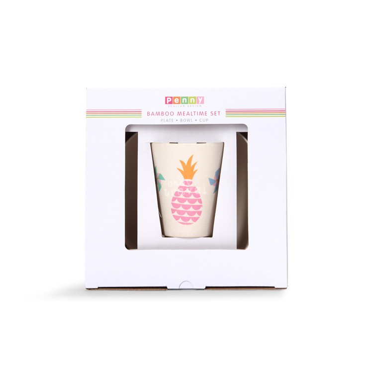 Bambusowe Naczynia Miętowe Ananasy 1+