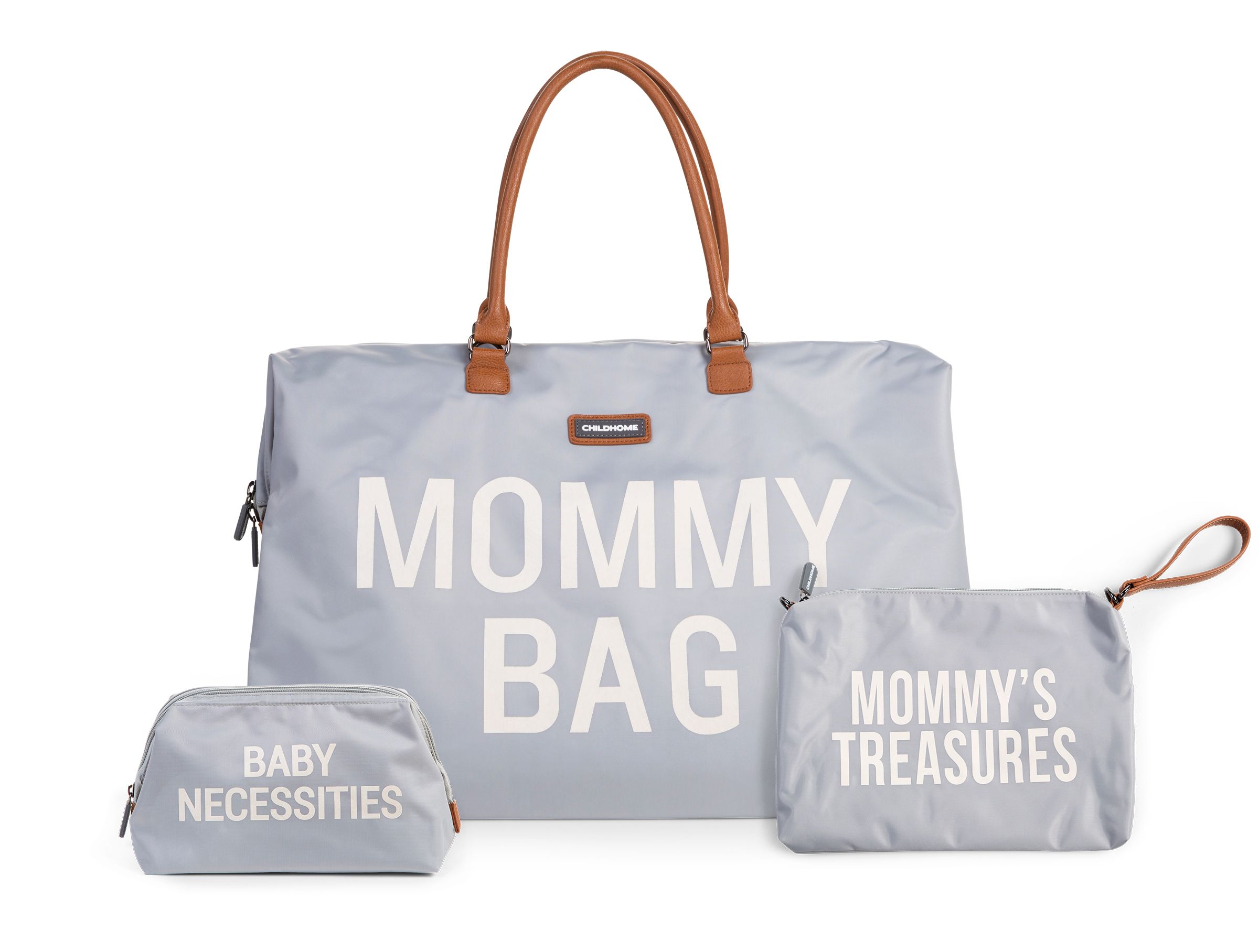 Childhome Torba podróżna Mommy Bag szara | 10kg