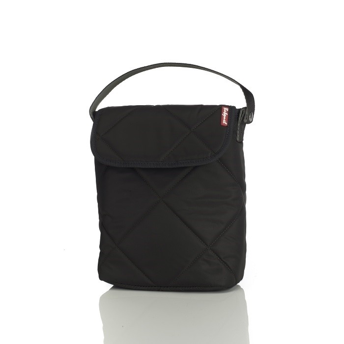 Babymel Torba Termiczna Quilted Black dla Mamy 1+ | Fabryka Wafelków