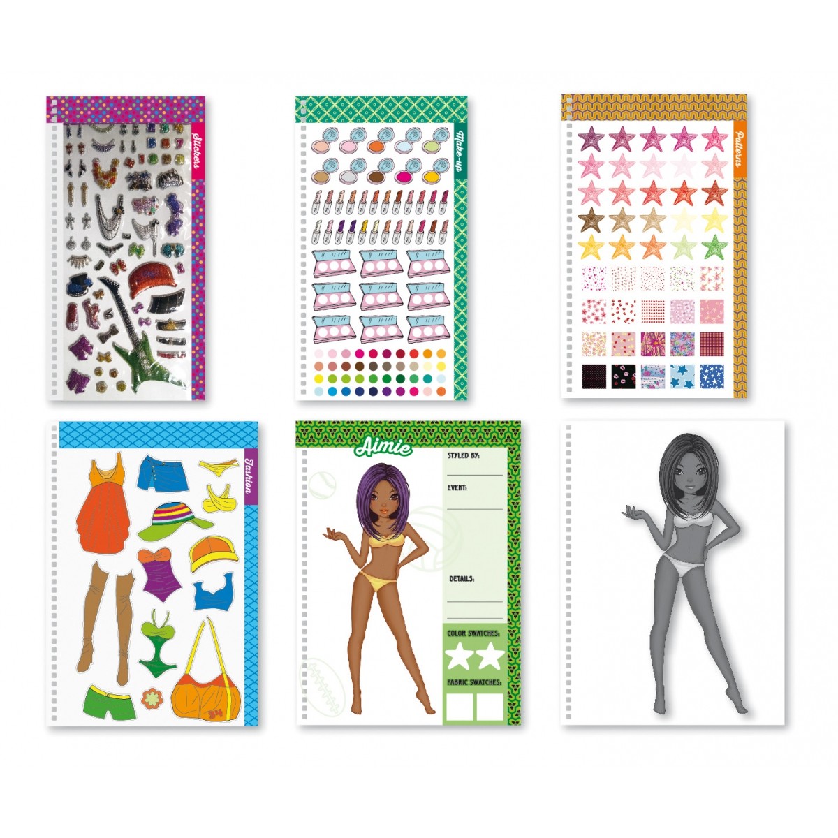 Apli Kids Książka do projektowania mody Superstar 4+