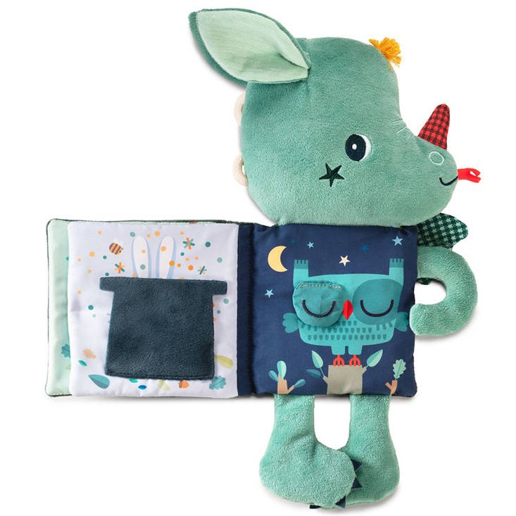 Lilliputiens Przytulanka ze Smoka Joe i książeczką 3m+