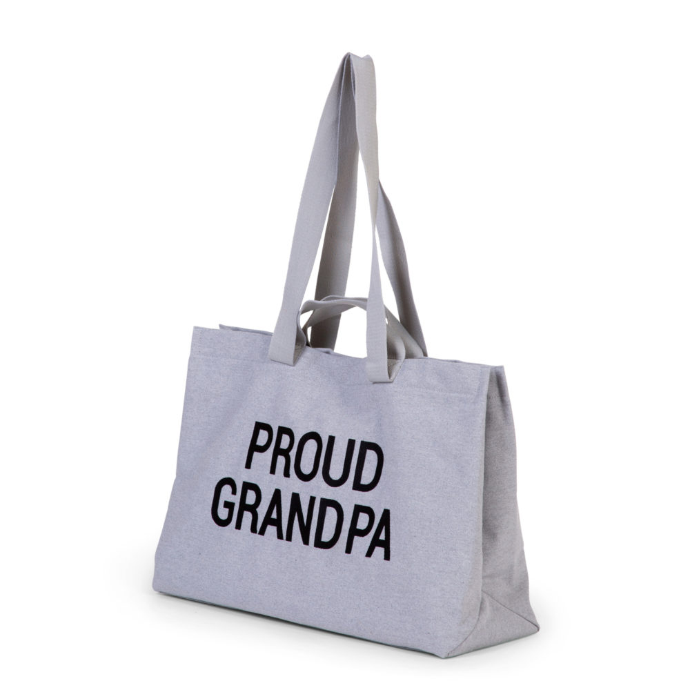Childhome Torba Grandpa Bag Canvas Grey