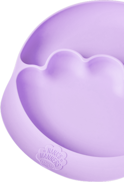 Nana's Manners Talerz Silikonowy Przyssawka 1+