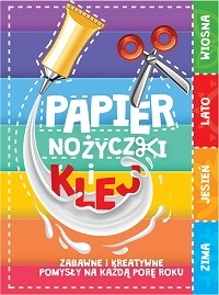 Damidos Papier, Nożyczki, Klej - Książka Kreatywna 3+