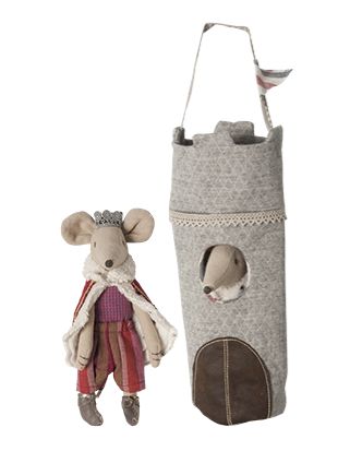 Maileg Król Myszka w Wieży 17cm 3+