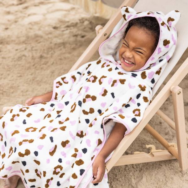 Swim Essentials Poncho kąpielowe Leopard 1-3 lata
