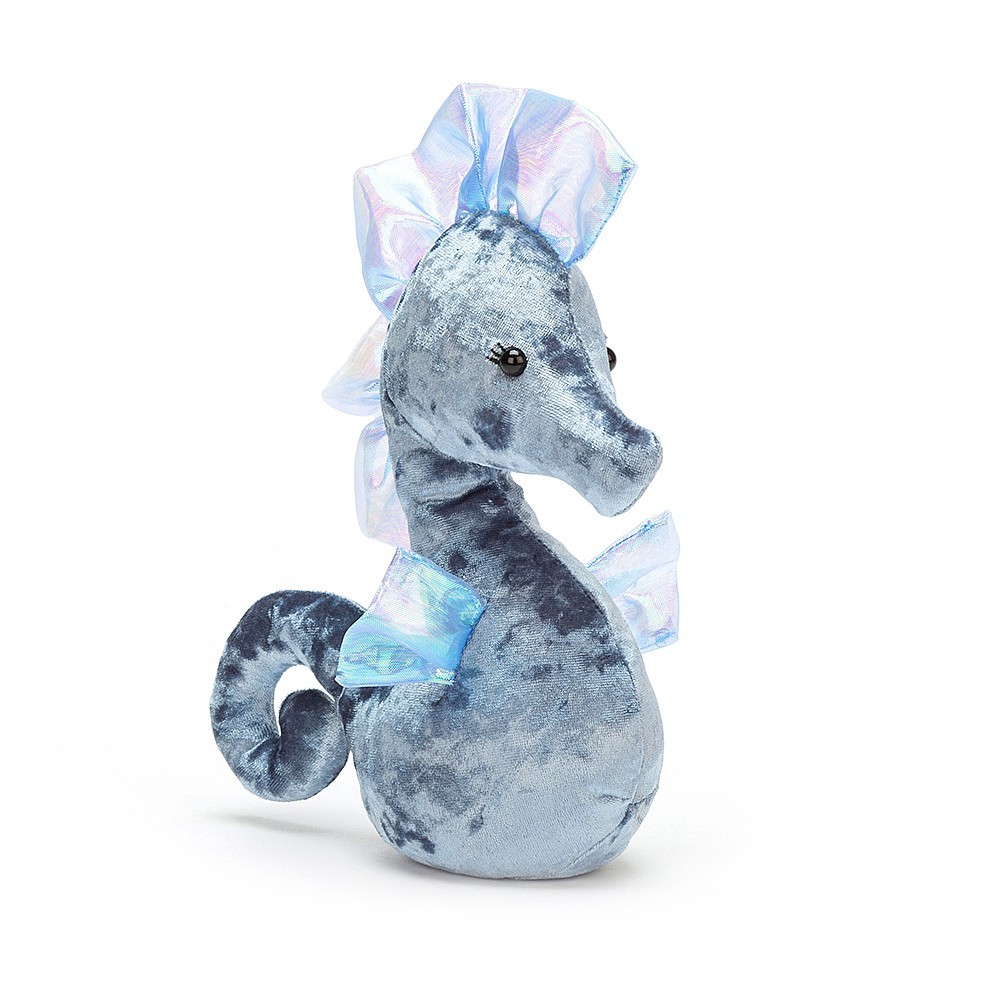 Jellycat Konik morski niebieski 22cm