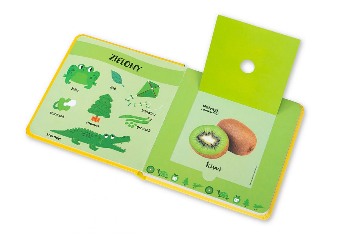 HarperKids Owoce Pachnąca Książeczka z Kolorami 0+