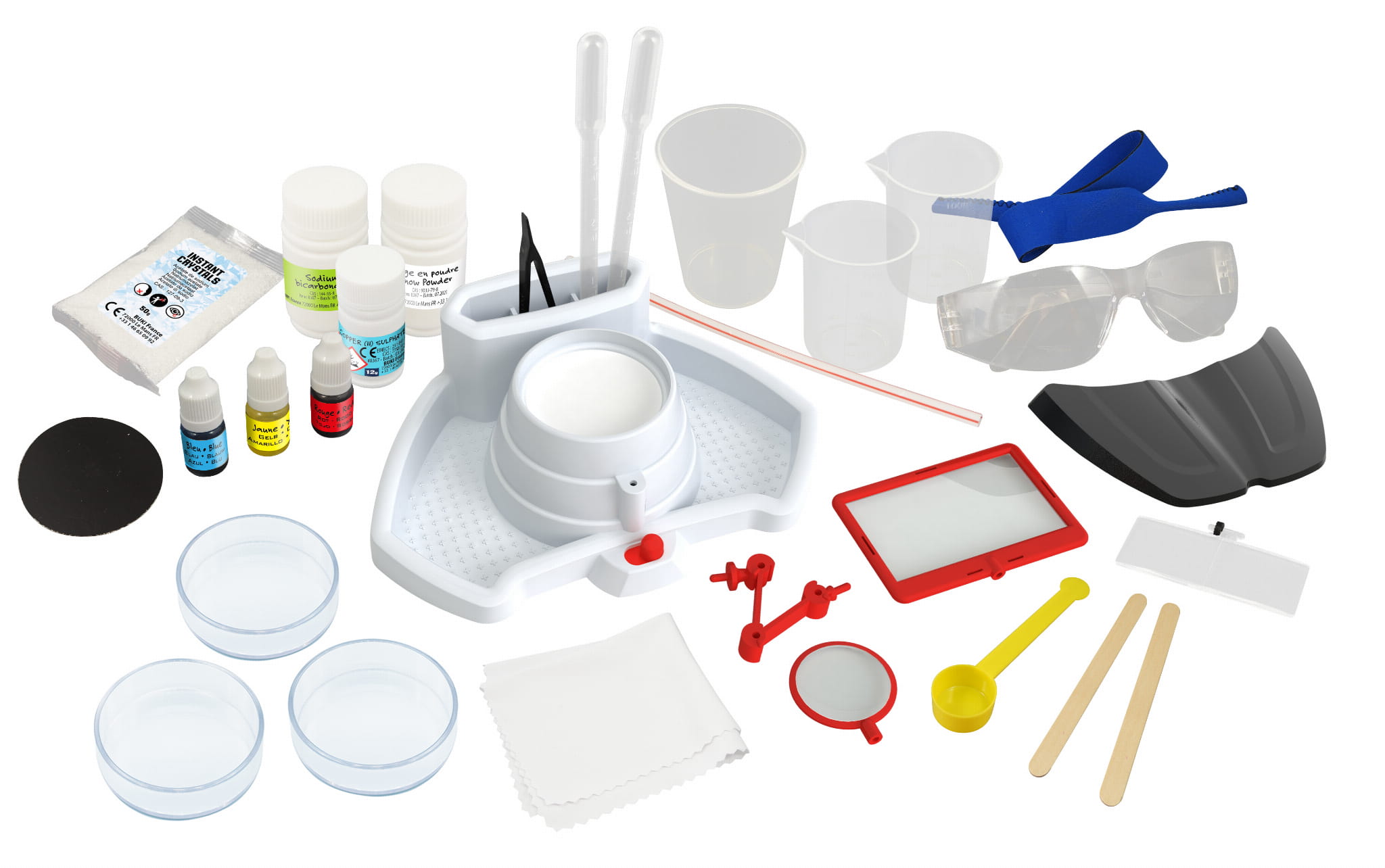 Buki Zestaw Chemia pod mikroskopem - 30 eksperymentów 8+