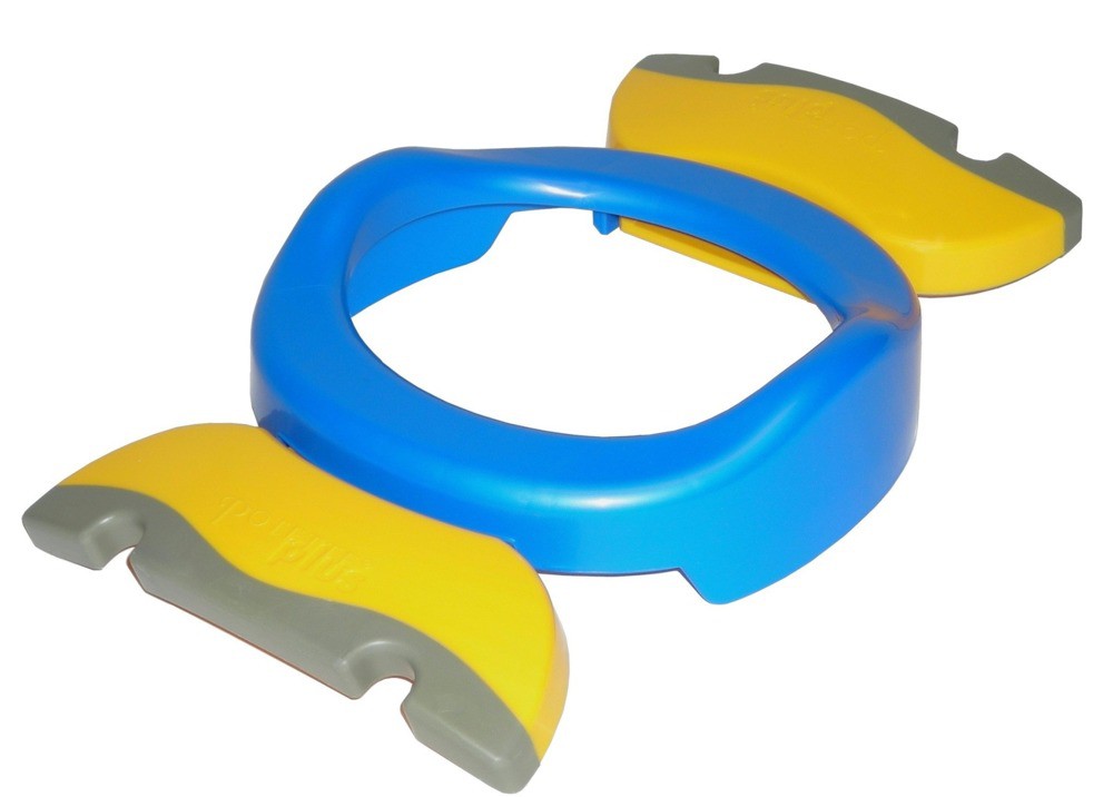 Potette Plus Nocnik i nakładka na WC 2w1 Niebieski 15m+