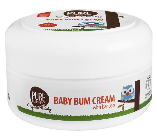 Pure Beginnings Krem do pupy z Baobabem 125ml od 0+