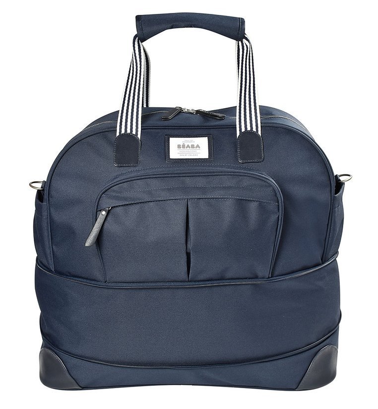 Beaba, Torba dla mamy Amsterdam II z możliwością powiększenia do rozmiaru XXL blue marine