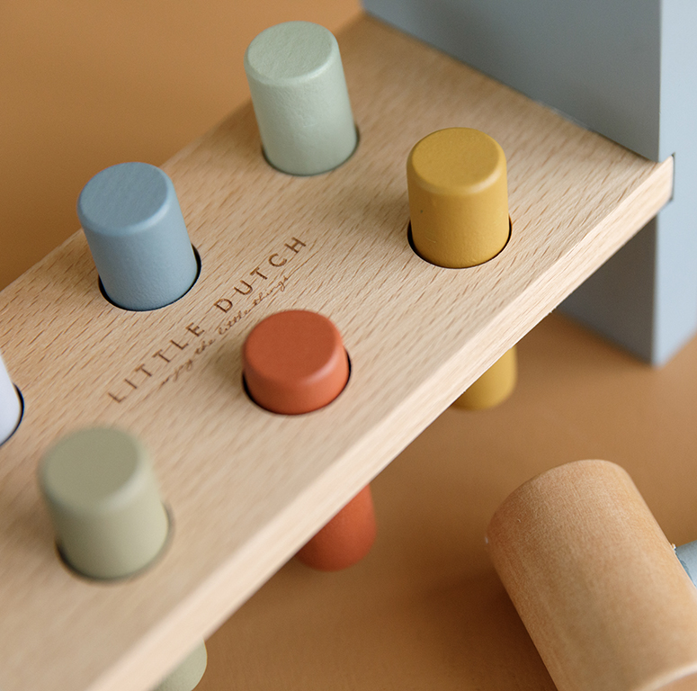 Little Dutch Przebijanka Błękit 12m+