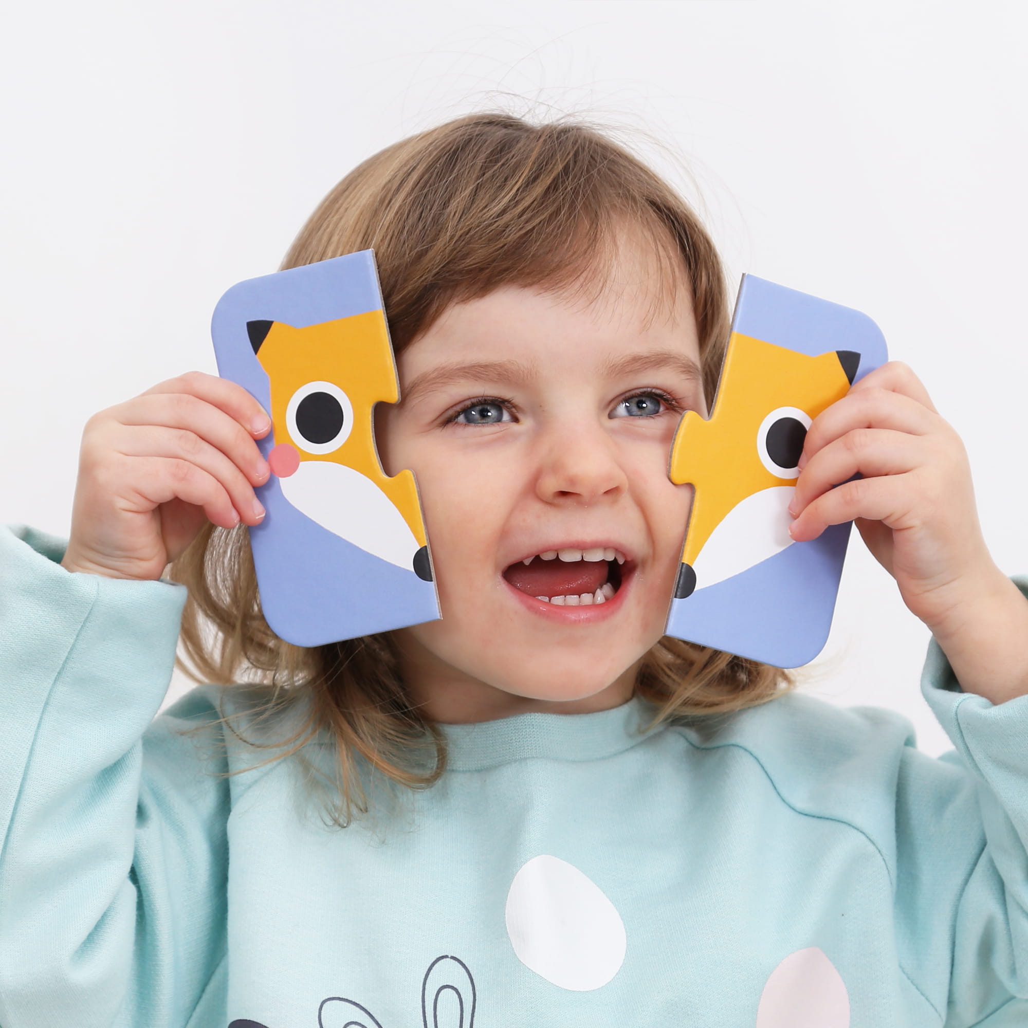 Czuczu Puzzle Układam połówki Buzie 15+ mies.