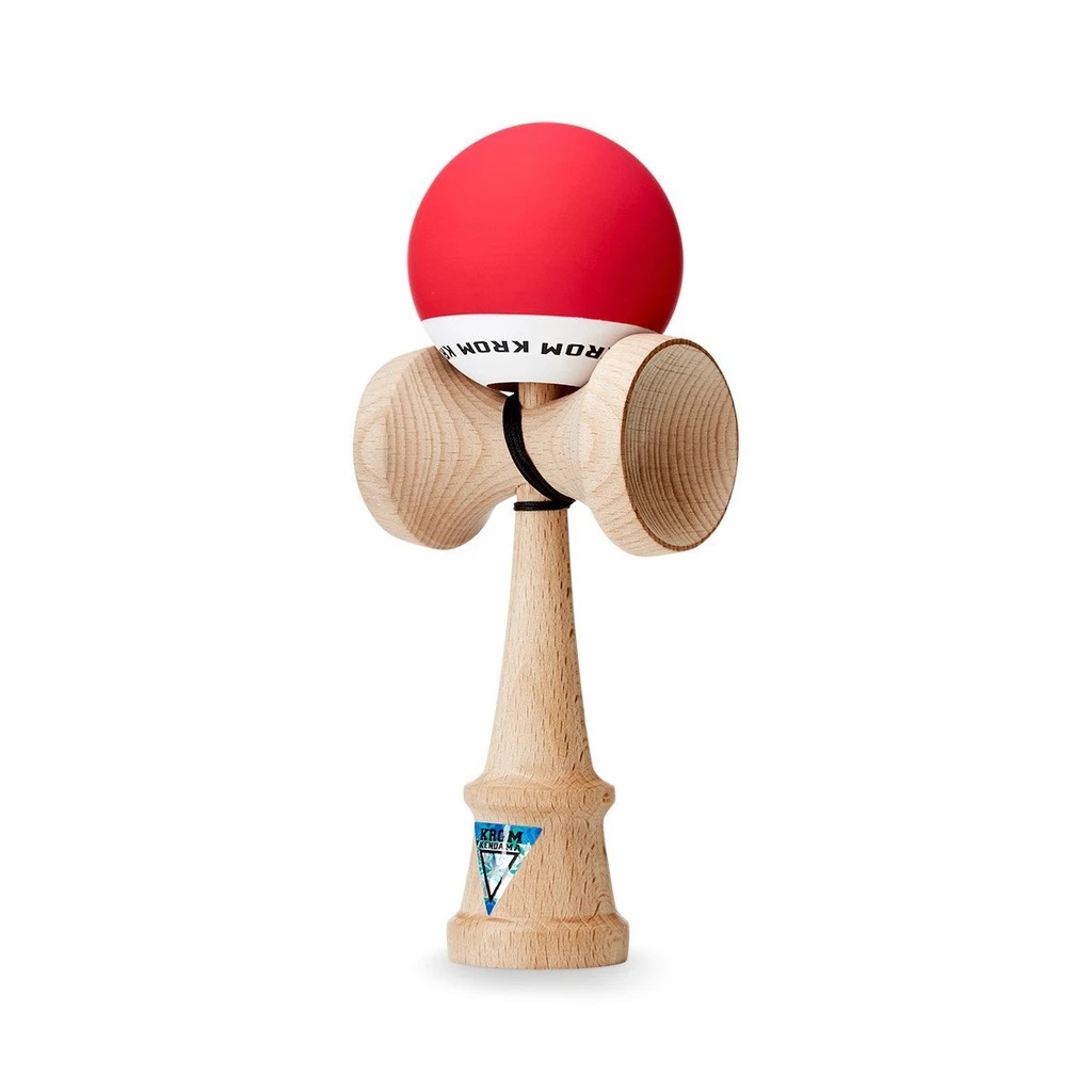 Krom Kendama POP Red - Zabawka Zręcznościowa 6+