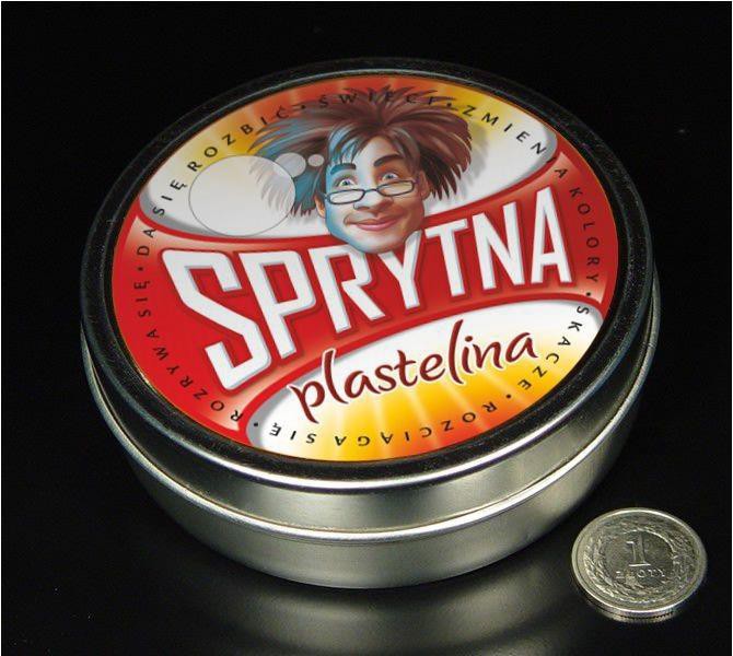 Sprytna Plastelina Świecąca Jonowa 1 szt.