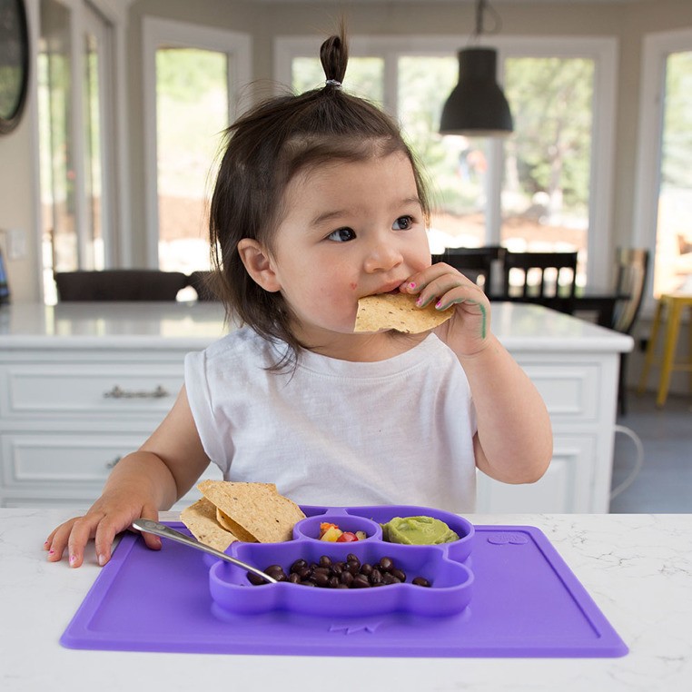 EZPZ Talerzyk z podkładką 2w1 Care Bears™ Mat 4+ miesiące