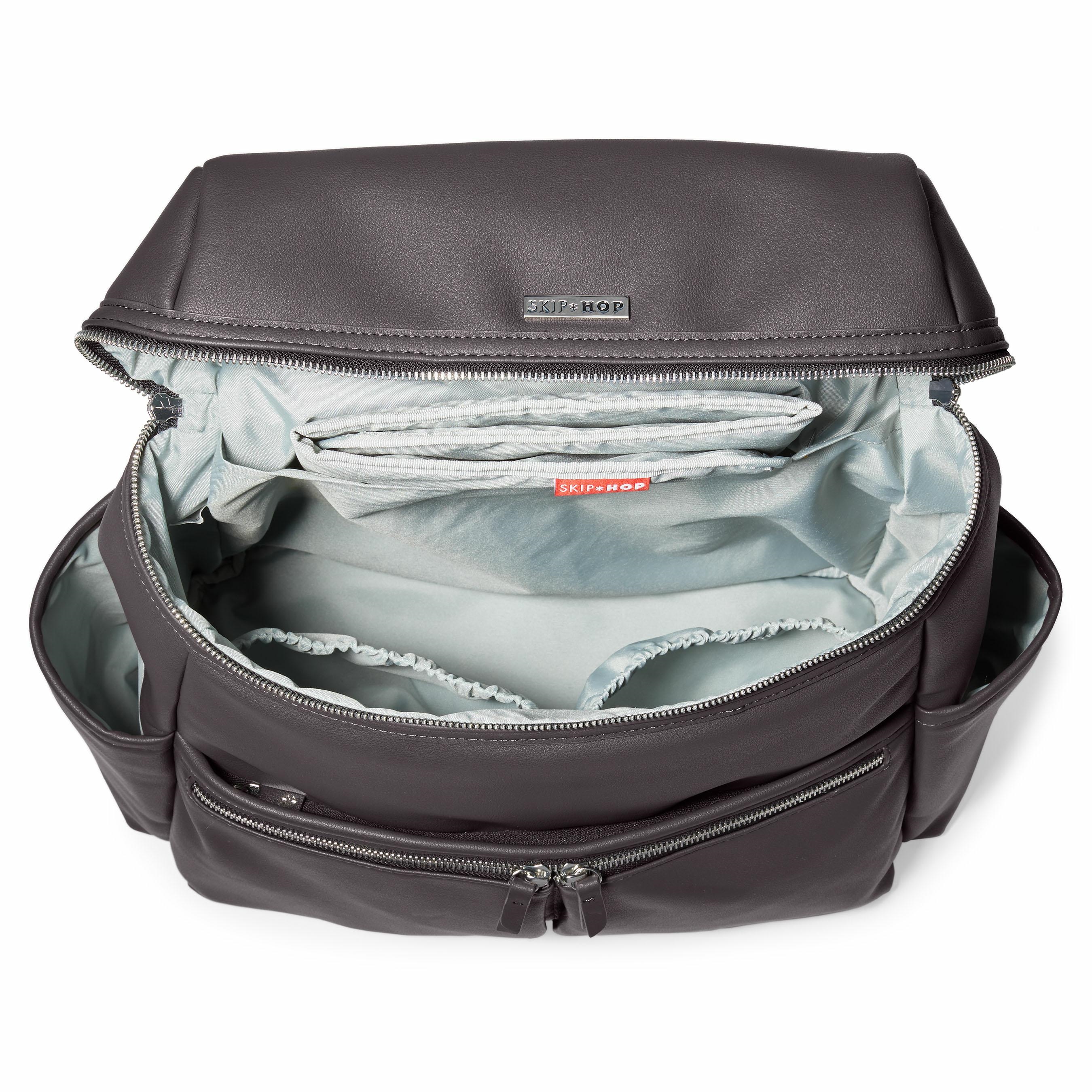 Skip Hop Plecak Flatiron Grey Raisin - Torba do Wózka