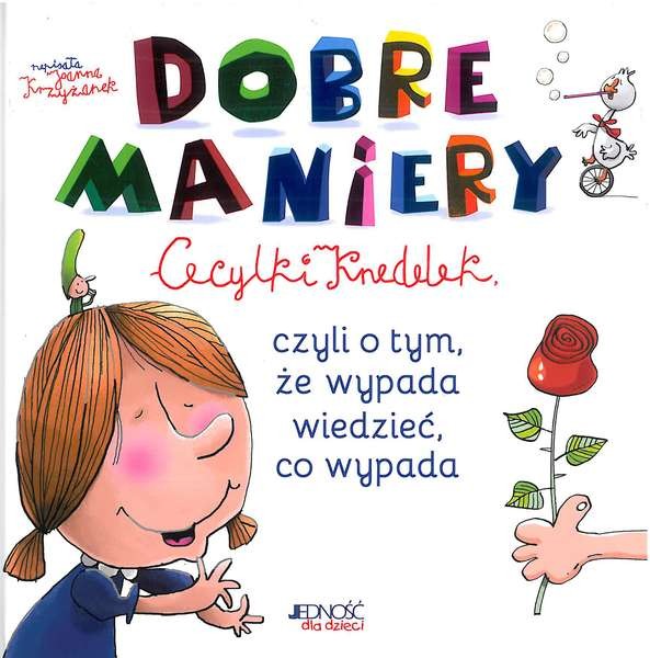 Dobre maniery Cecylki Knedelek, wydanie 2 | Książka dla dzieci 3+