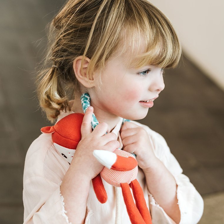 Lilliputiens, Torba lekarska z przytulanką i 6 akcesoriami Lisiczka Alice 18 m+