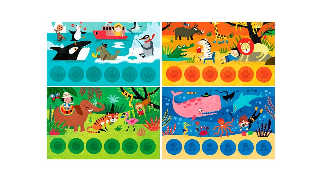 Londji Lotto Habitats Gra Planszowa 3+